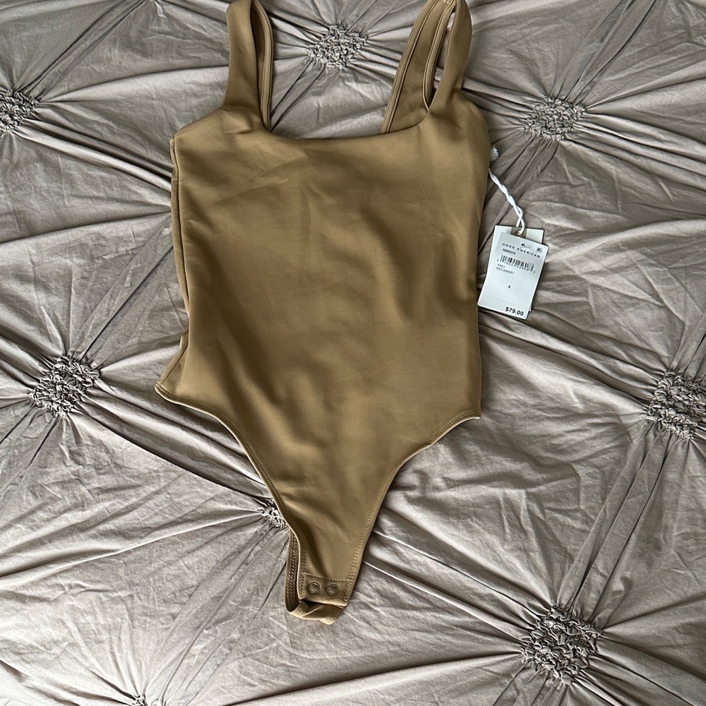 Good American Tan Bodysuit
